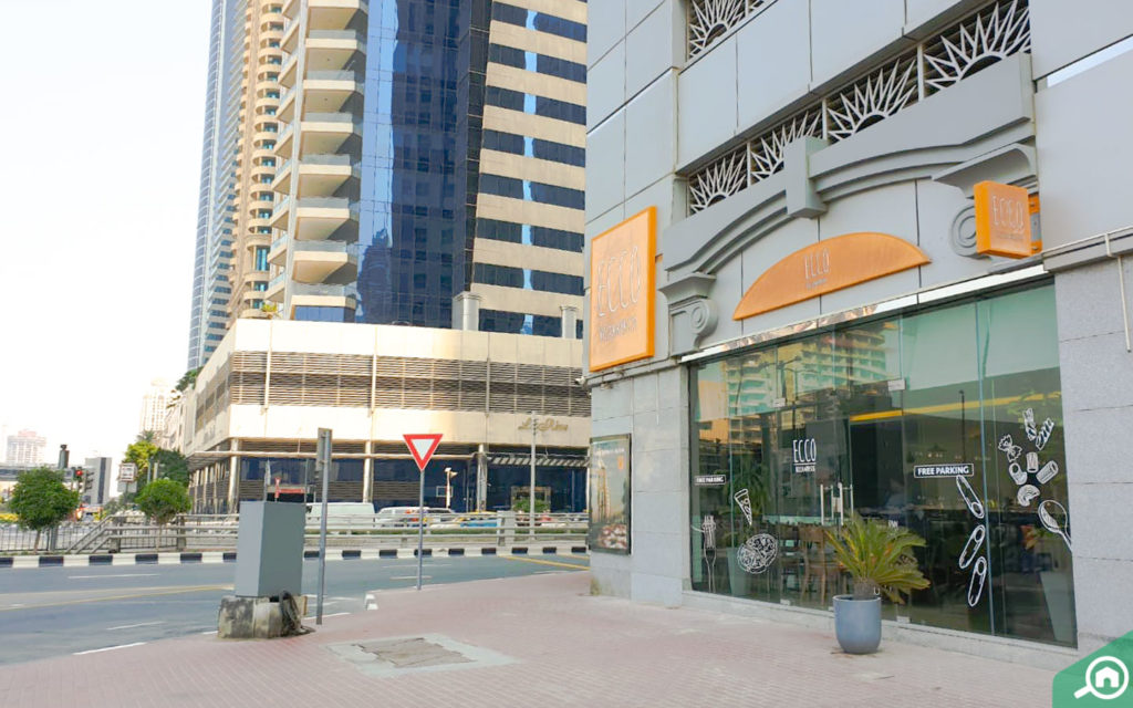 ecco pizza & pasta in princess tower