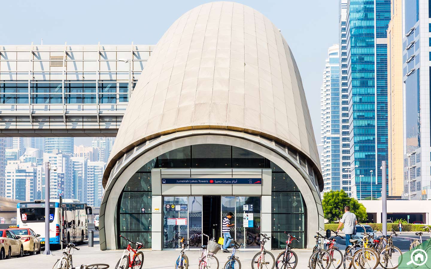 Metro Station near Jumeirah Bay X3
