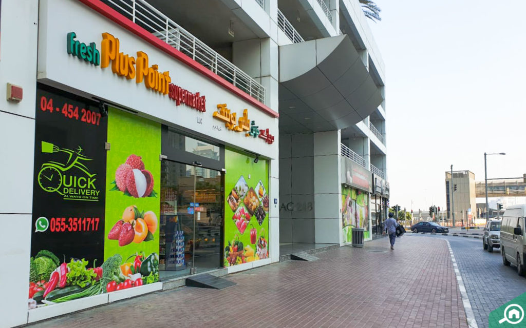 fresh plus point supermarket near mag 218