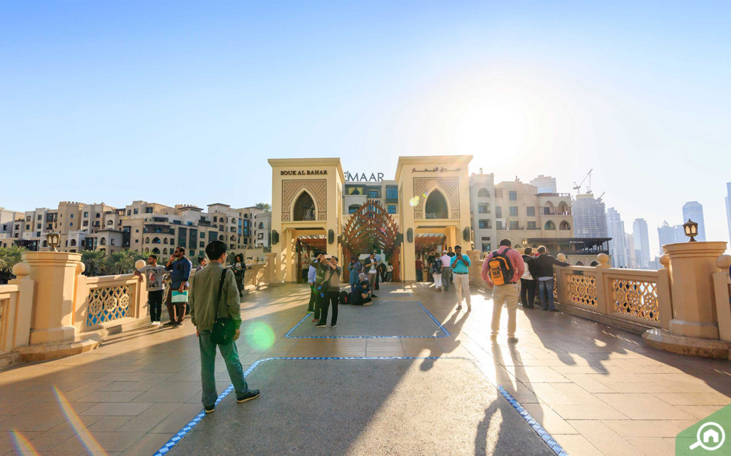 dubai mall near the lofts