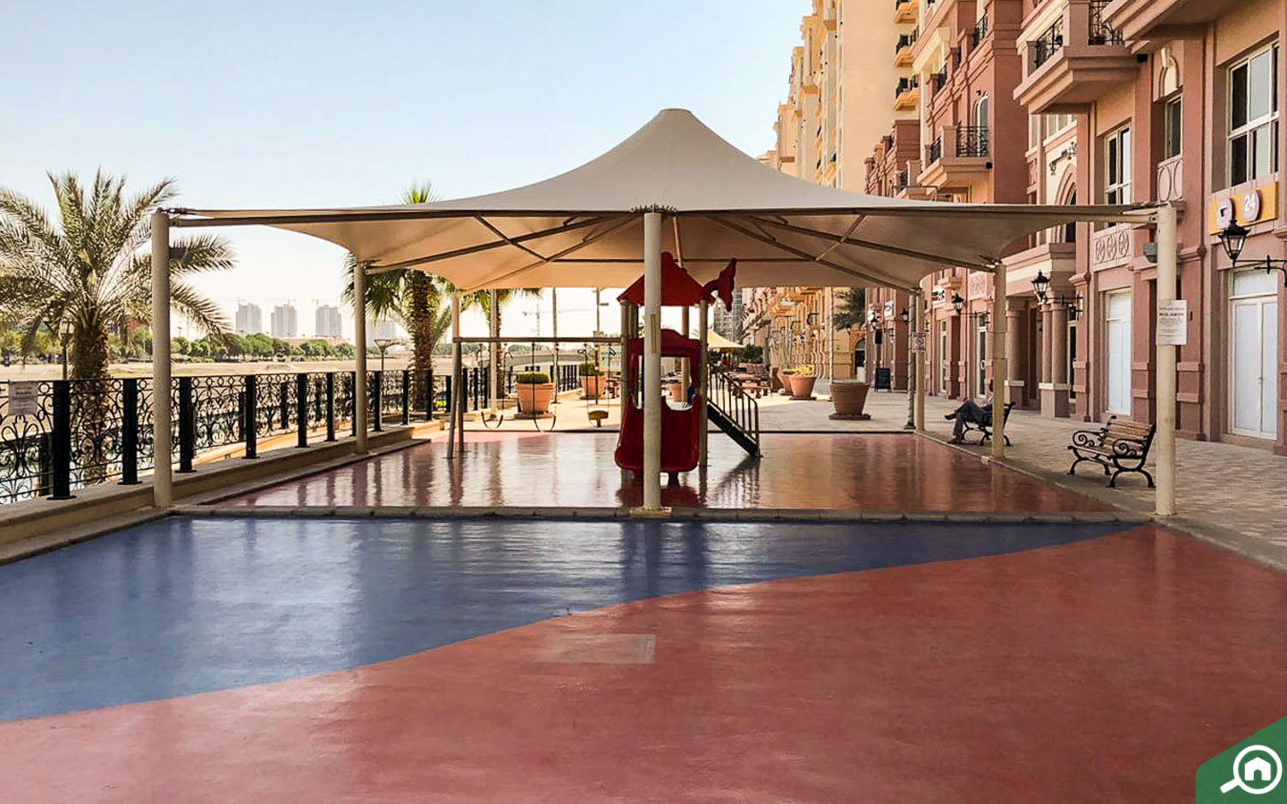 play area in canal residence west