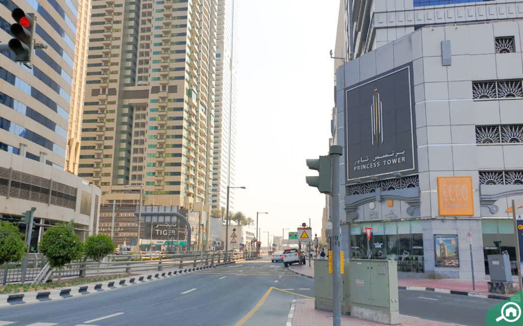 مواصلات قريبة من برج الاميرة