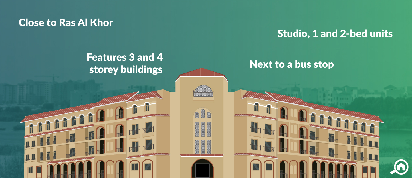 Spain Cluster, International City Building Guide Bayut