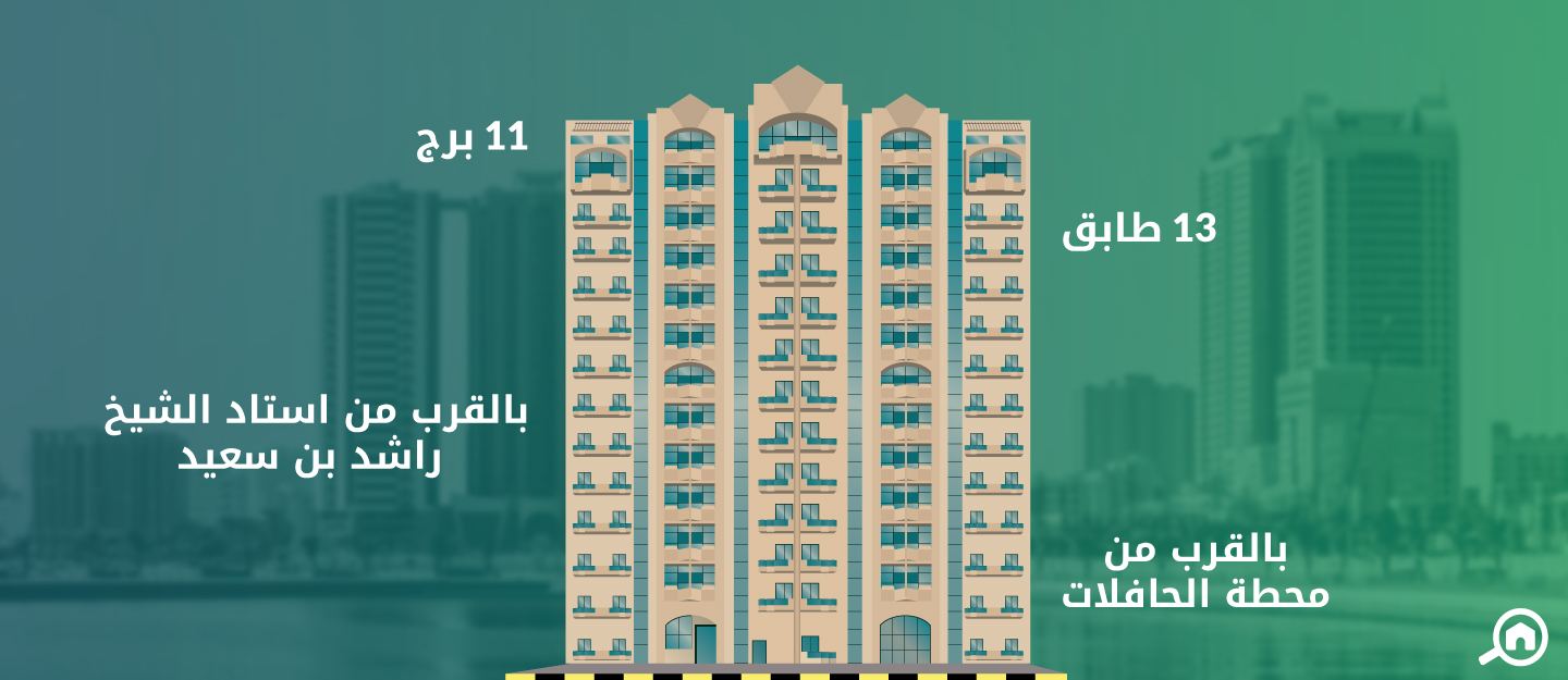 أبراج الراشدية، عجمان