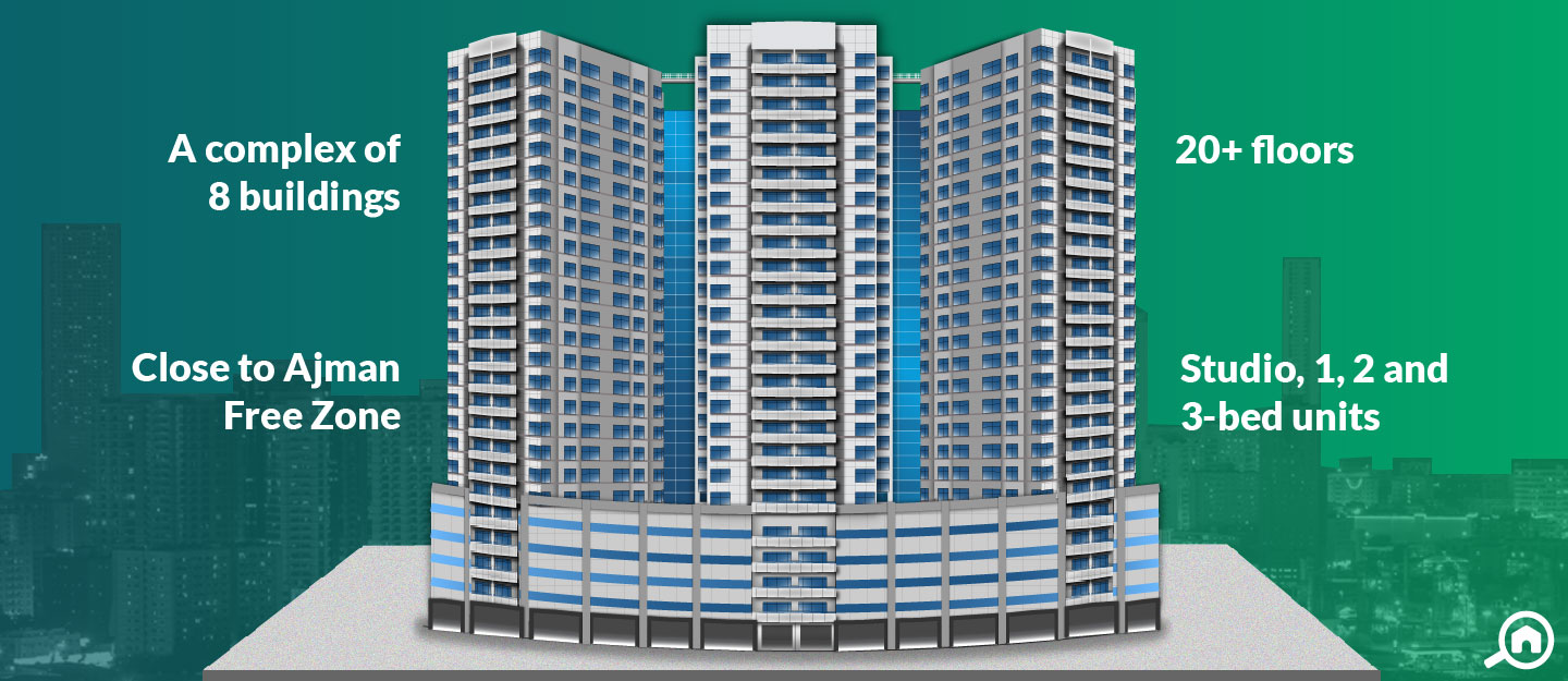 Falcon Tower, Ajman Downtown