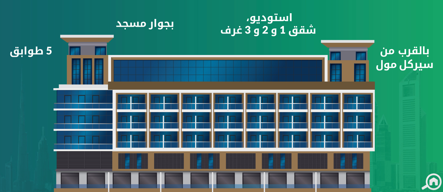 كريستال ريزيدنس، قرية جميرا الدائرية