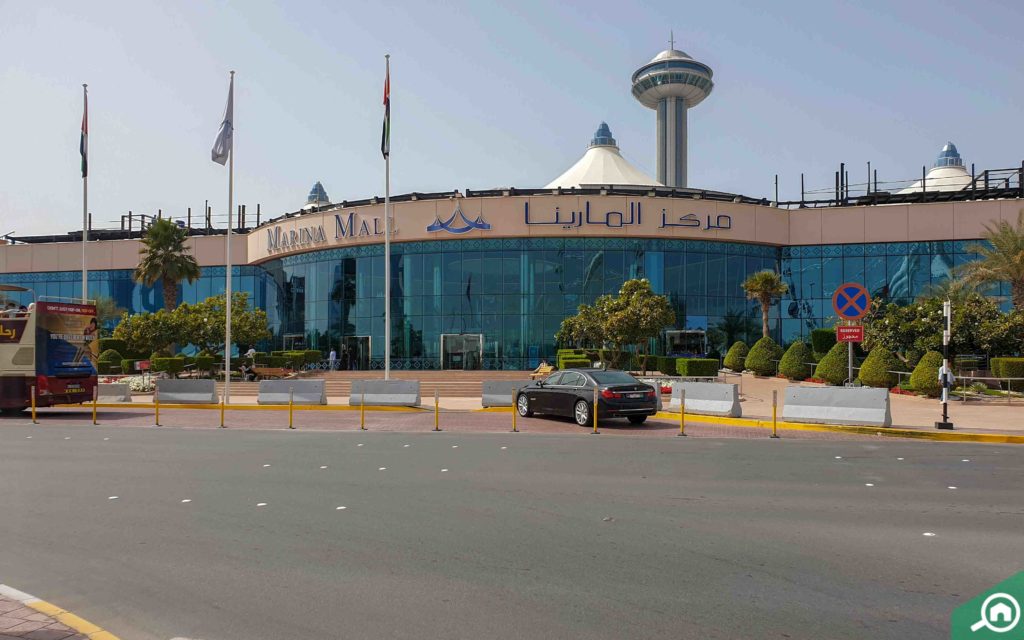 shopping mall in Abu Dhabi