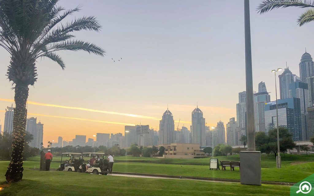 Emirates Golf Club near The Links West Tower
