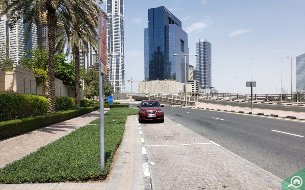 Al Mesk Tower car parking space