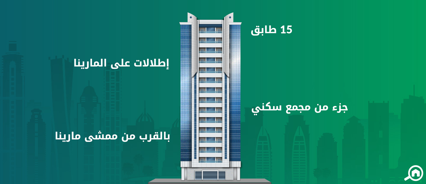مارينا دايموند 2، دبي مارينا