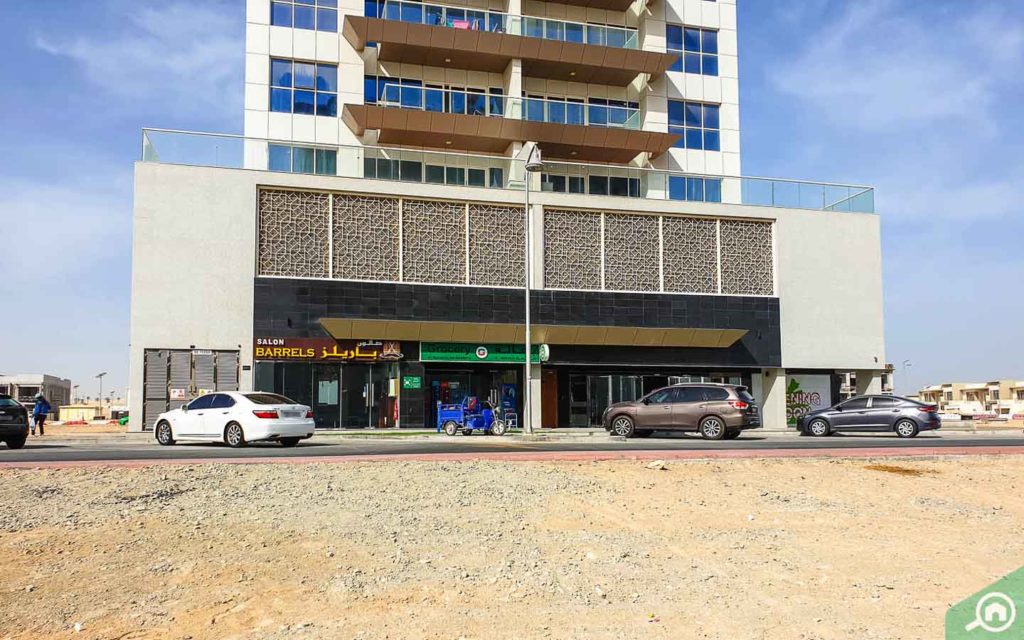 Maria Tower, Al Furjan street view