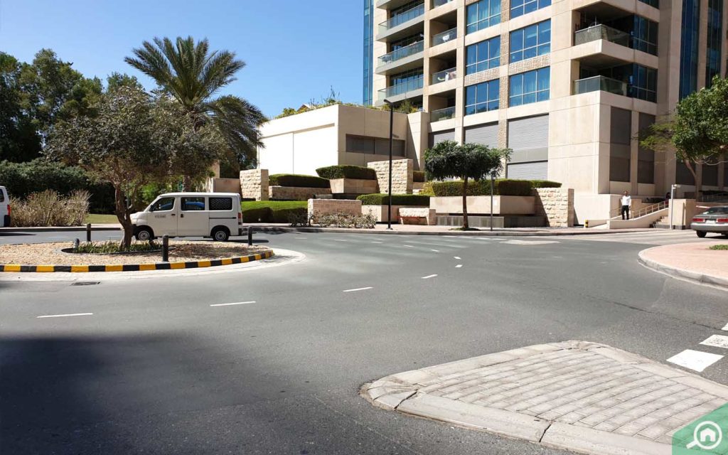 Street 5A outside The Fairways North