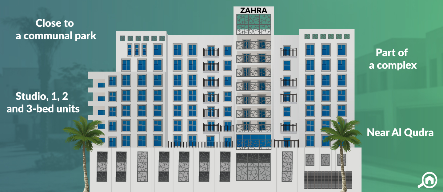 Zahra Apartments 2A, Town Square