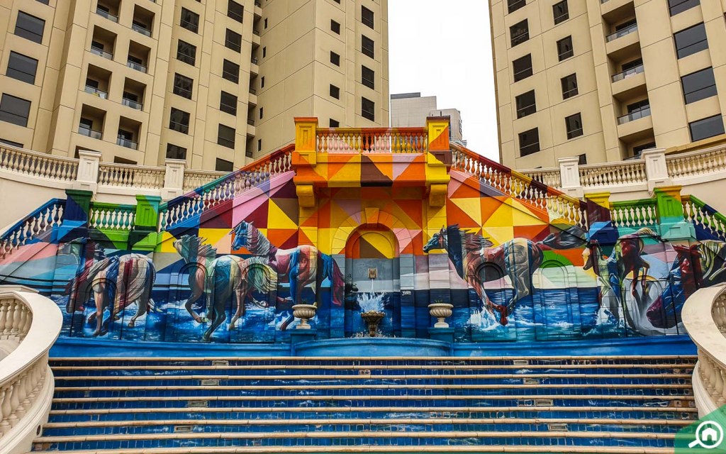 murals JBR the walk