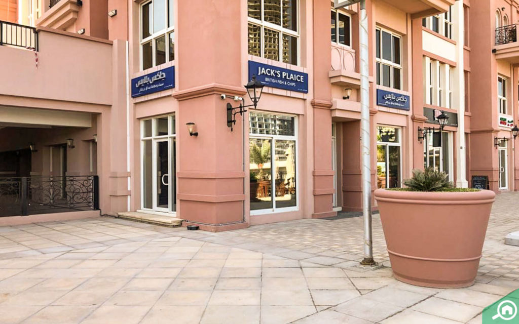 outside view of Jack’s Plaice, Sports City