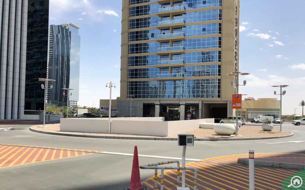Street view outside New Dubai Gate 1