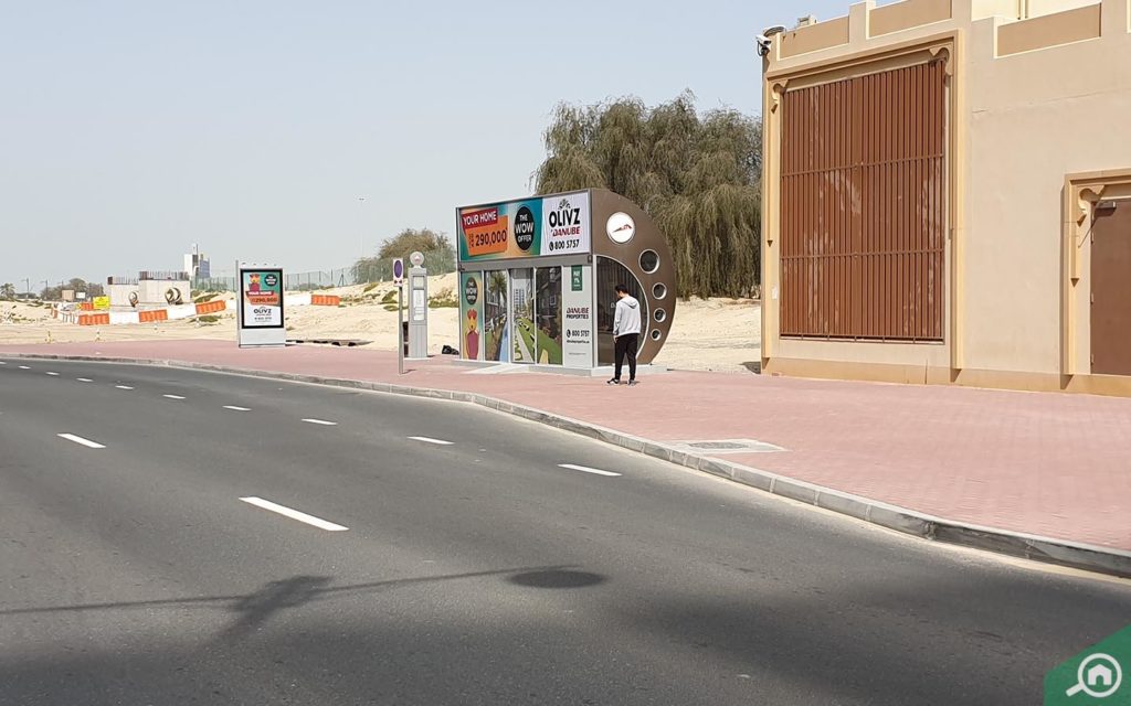 Bus Station near Sahara Towers