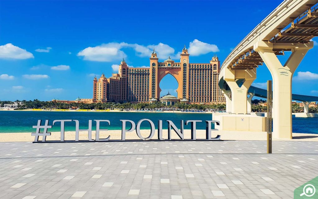 The Pointe By Nakheel front view