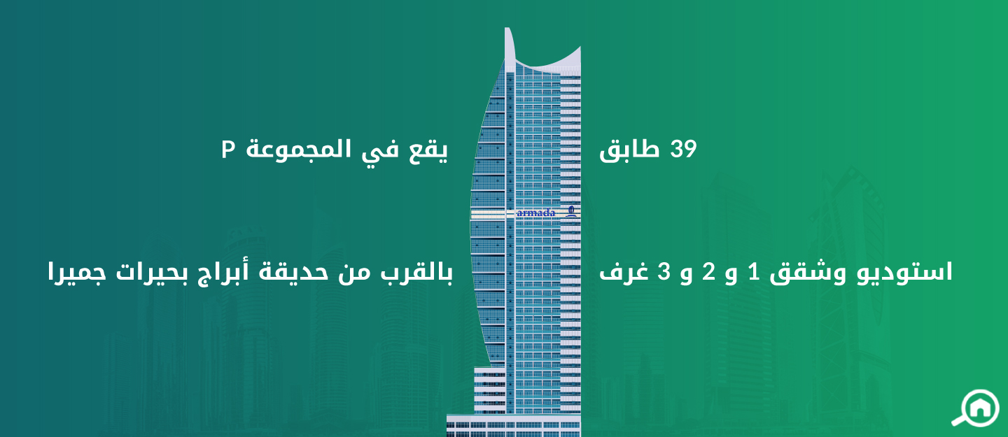 برج ارمادا 3، أبراج بحيرات جميرا