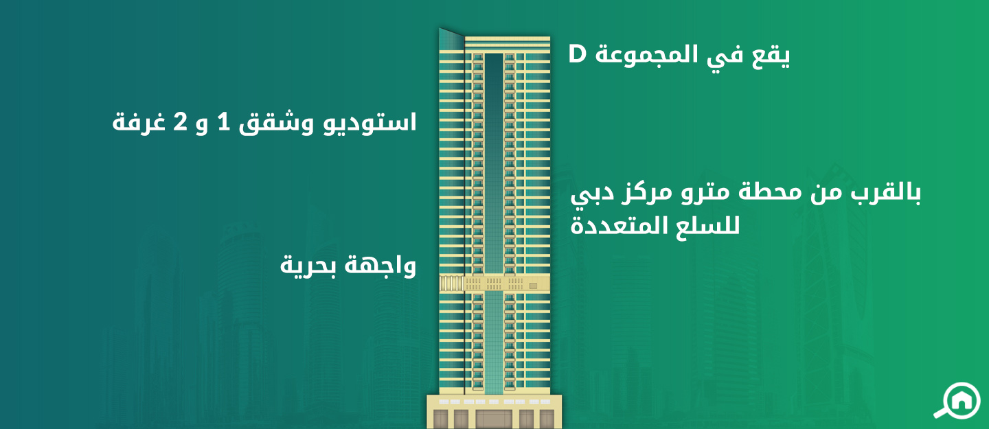 برج ليك سيتي، أبراج بحيرات جميرا