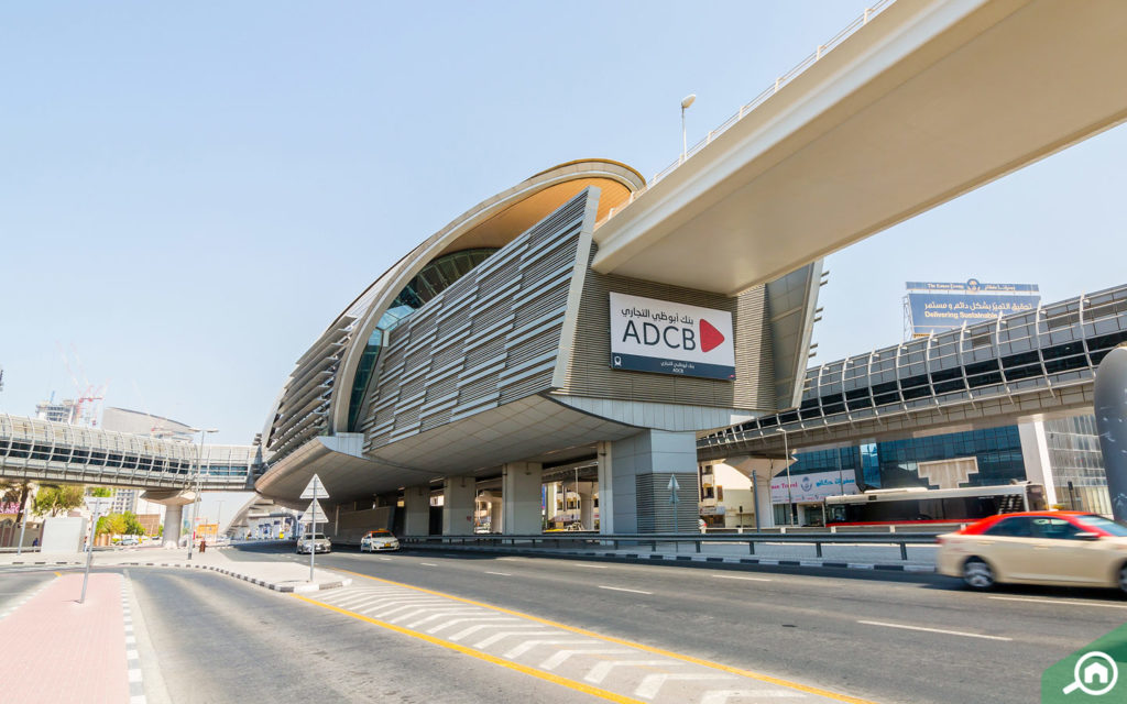 Metro Station near Al Wasl Tower