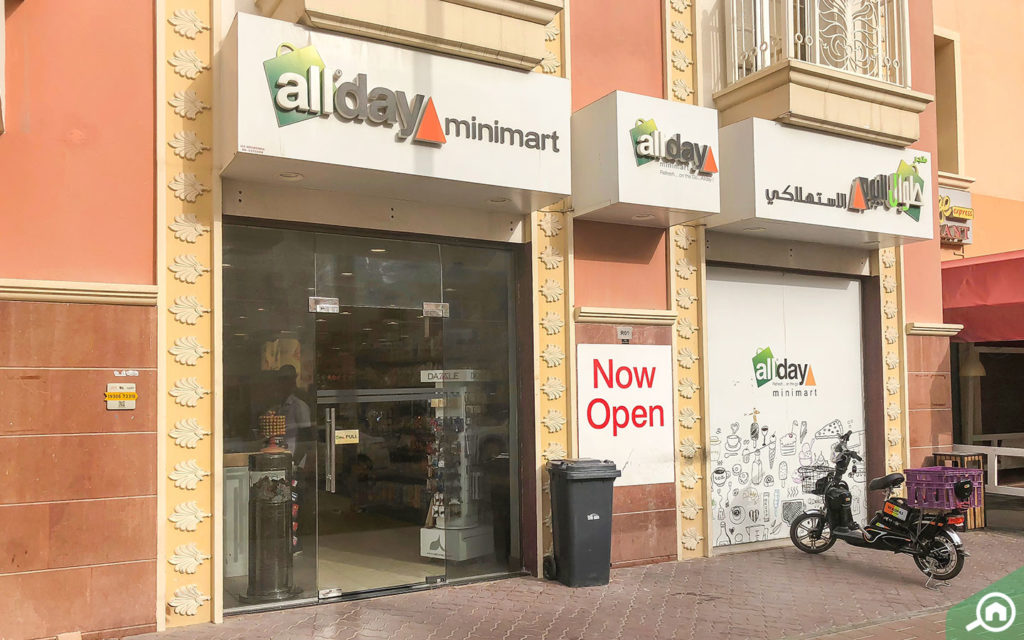 All Day Supermarket located close to Hanover Square