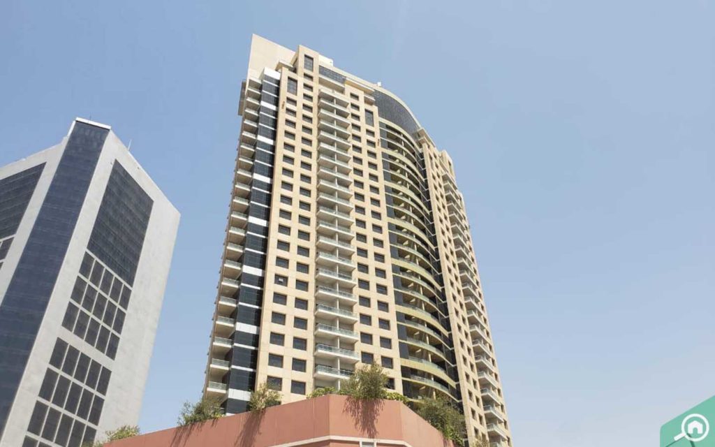 outside view al shafar residences business bay