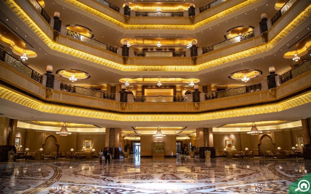 Interior shot of Emirates Palace