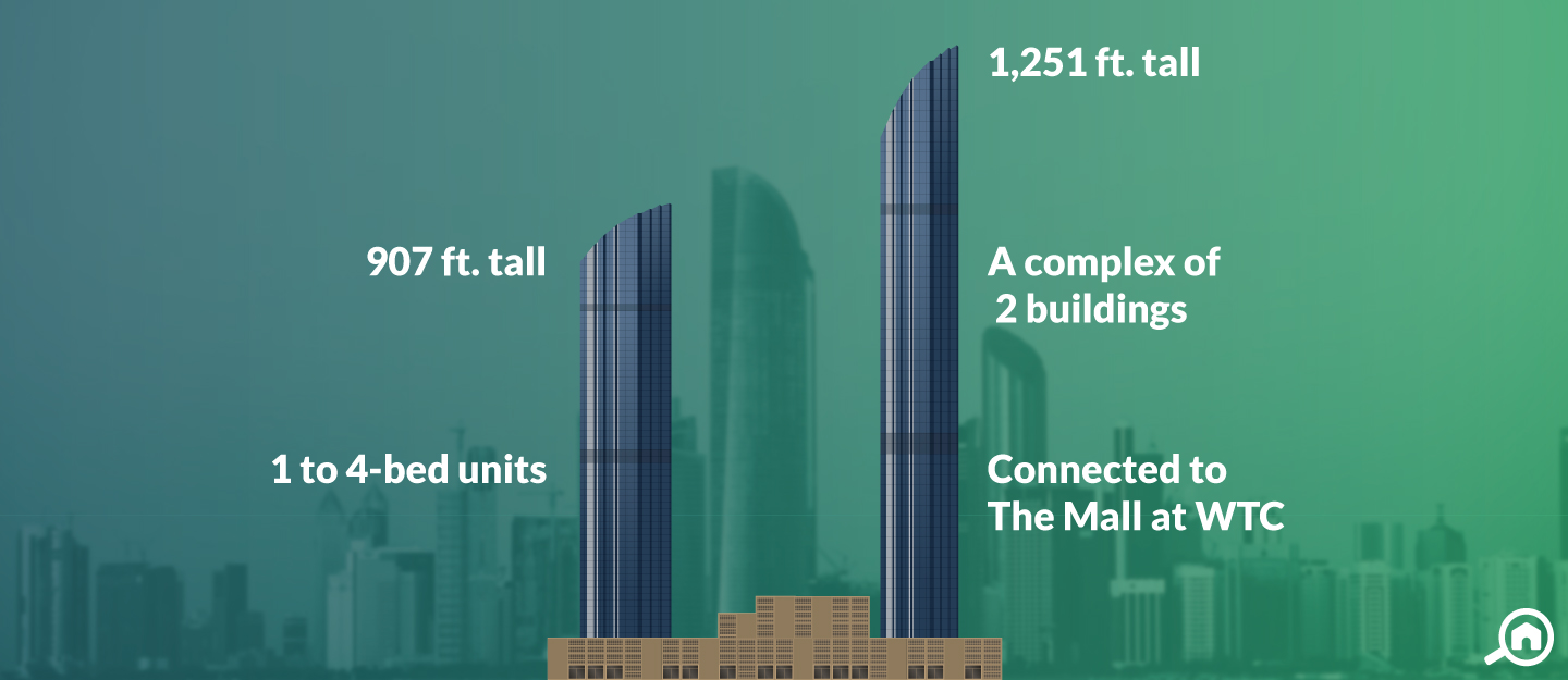 World Trade Centre Abu Dhabi, Corniche Area