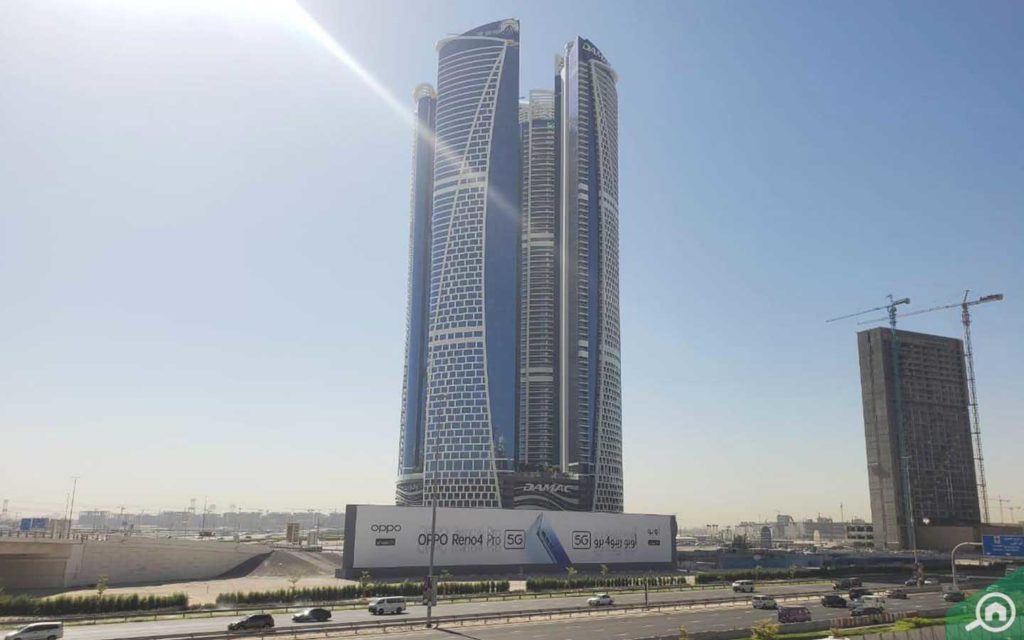 skyscrapers in DAMAC Paramount, Business Bay