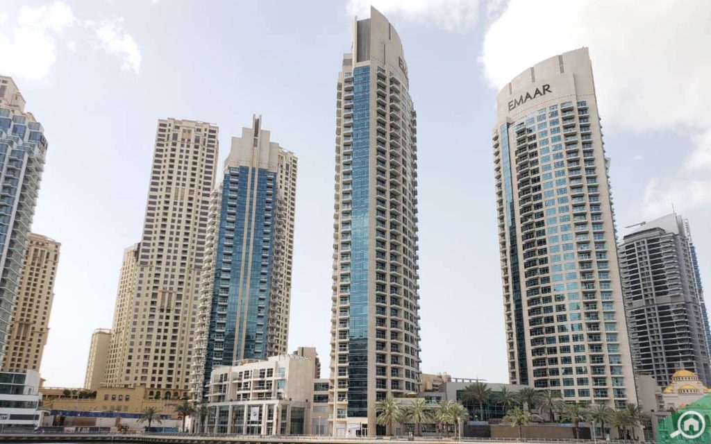 outside view of Park Island Towers dubai
