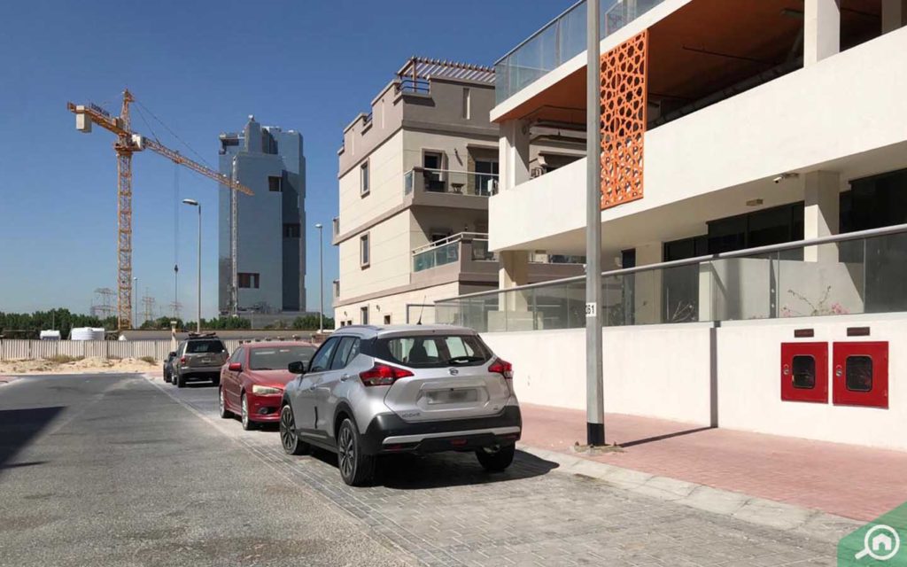Parking in National Bonds Residence