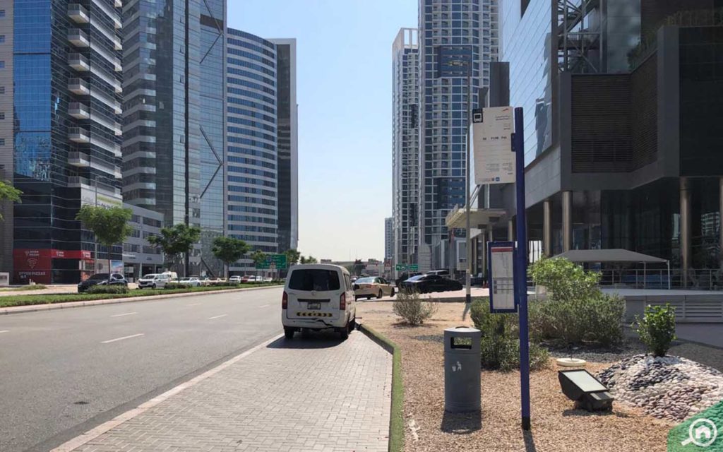 Lake Central Tower Bus Stop
