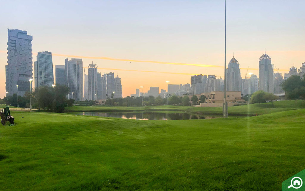 view of Emirates Golf Club