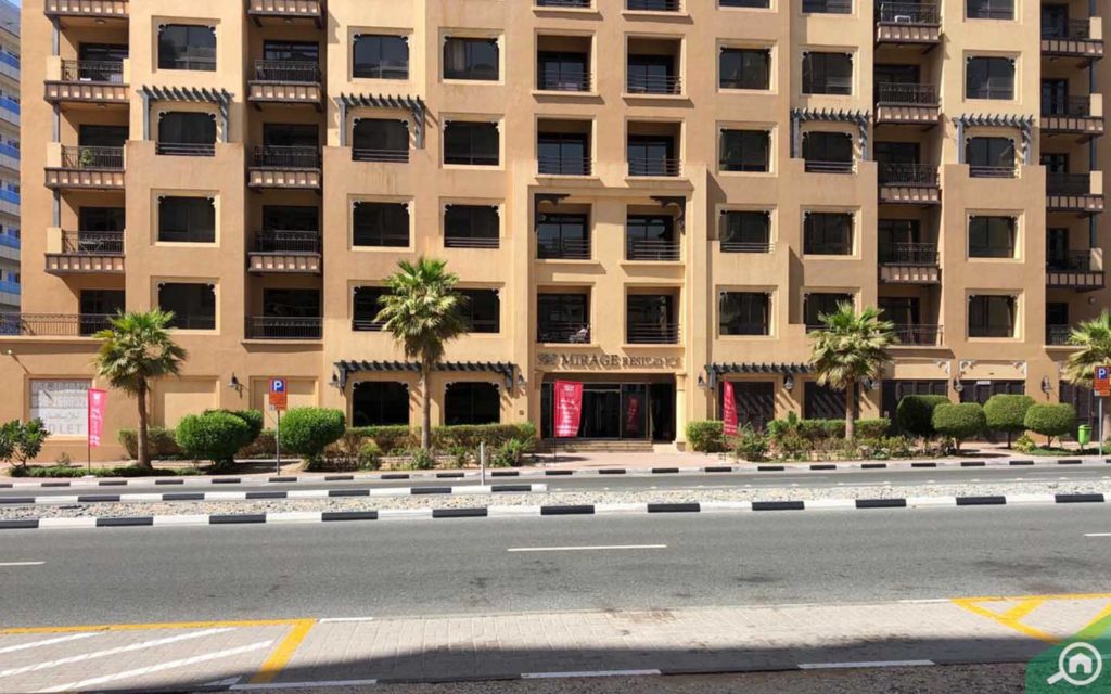 outside view of mirage residence