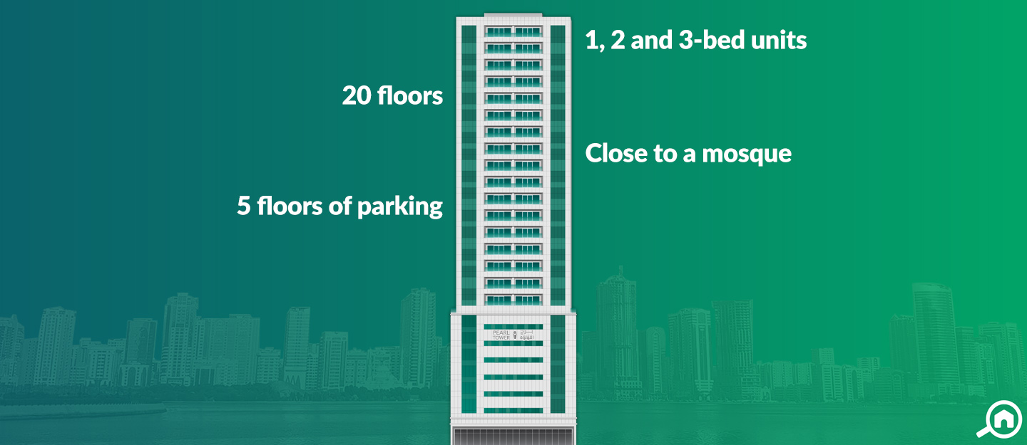 Pearl Tower, Al Majaz Sharjah