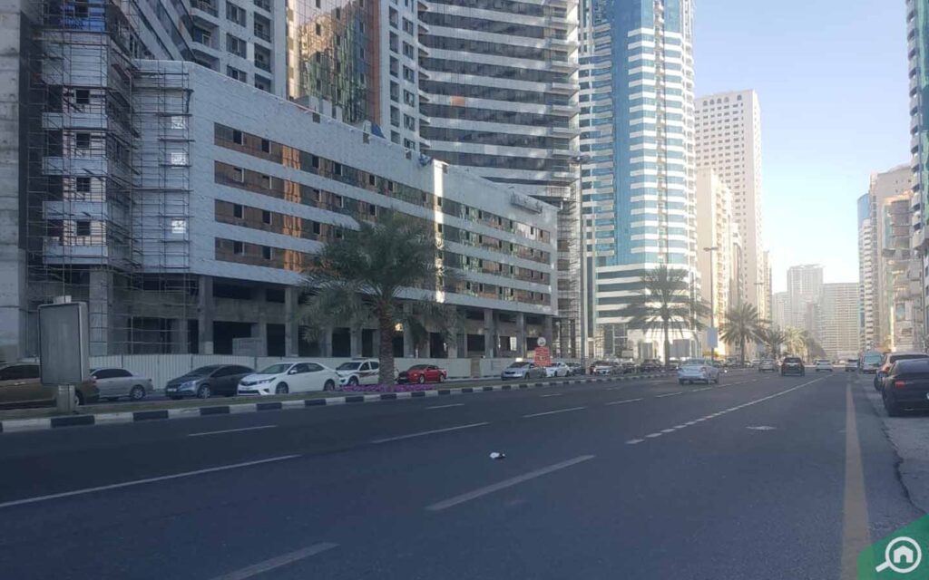 واجهة البرج