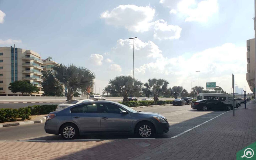 Al Manzel outside parking