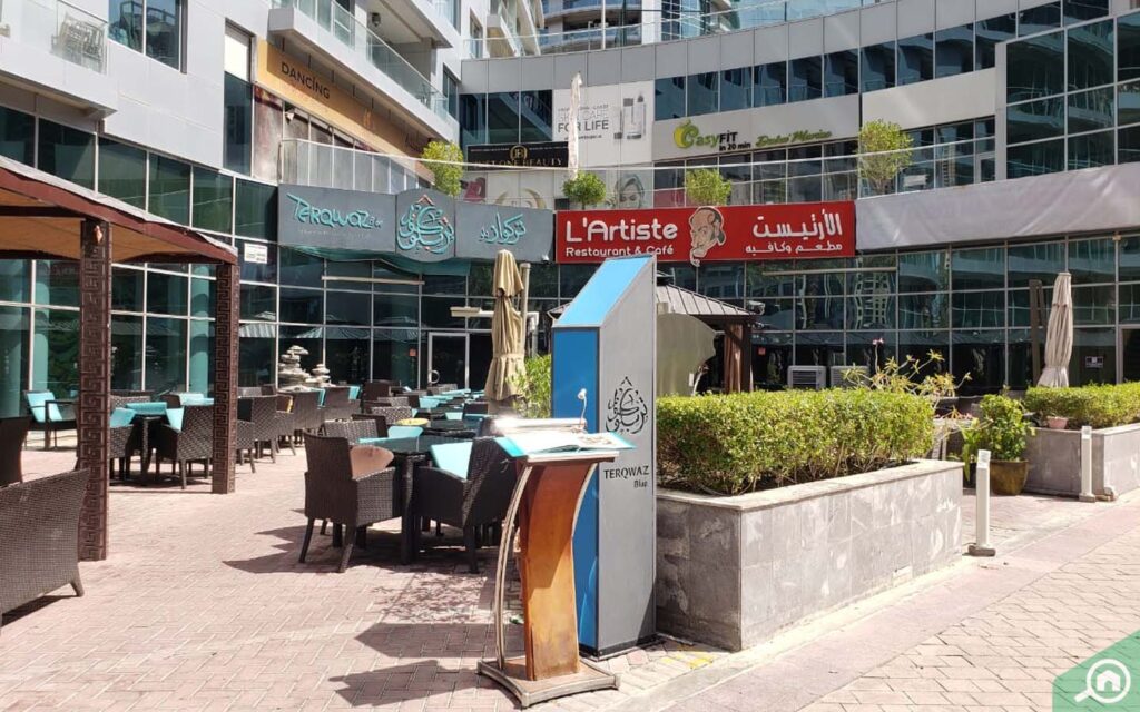 restaurants in Waves Tower Dubai Marina
