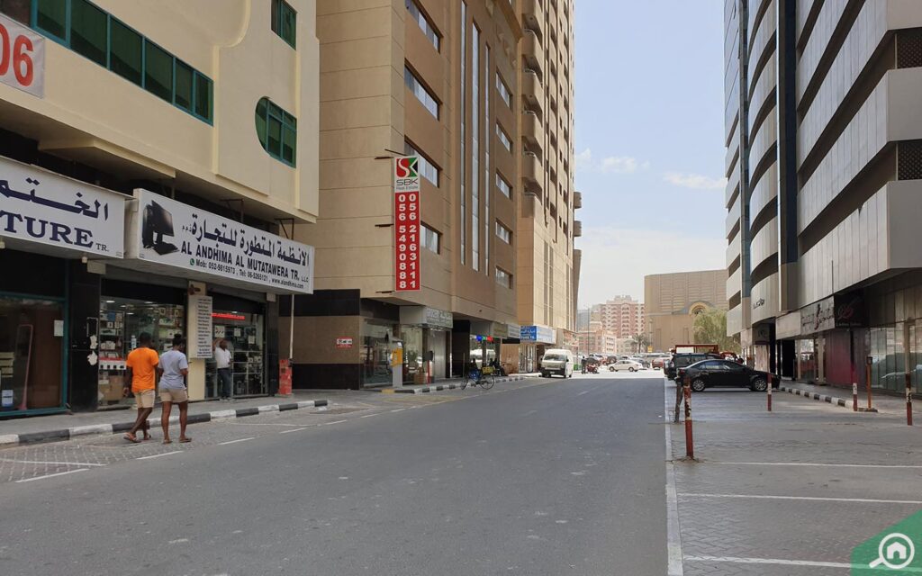 شارع بجانب بناية الشيبة 512