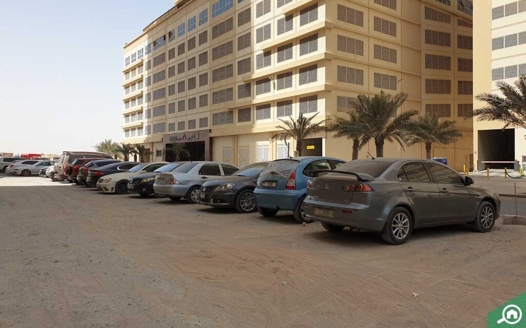 Street parking can be found close to Majestic Towers