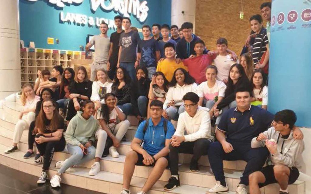 Repton School's students enjoying field trip to Magic Planet