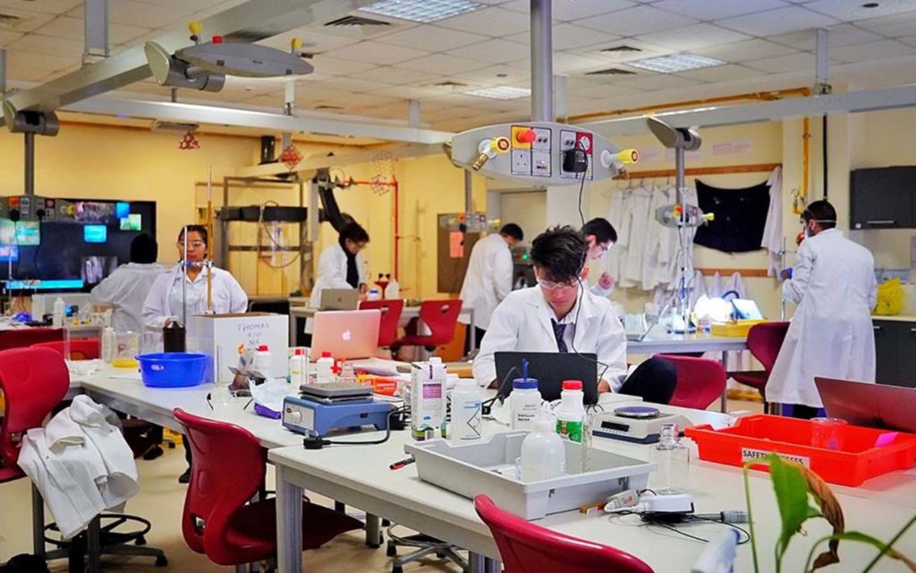laboratory in GEMS World Academy