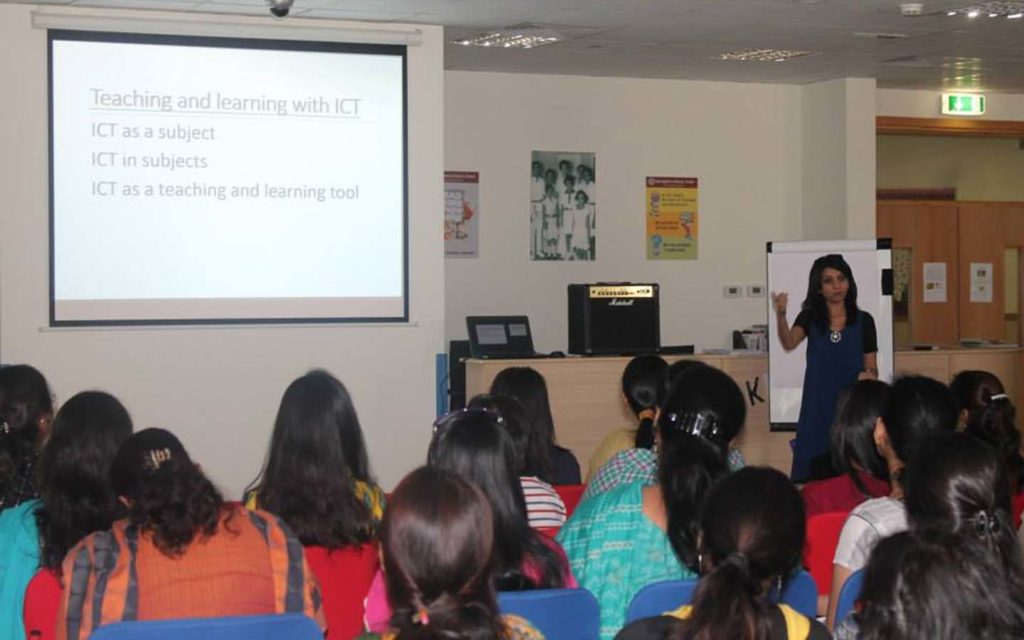 Teachers' training session