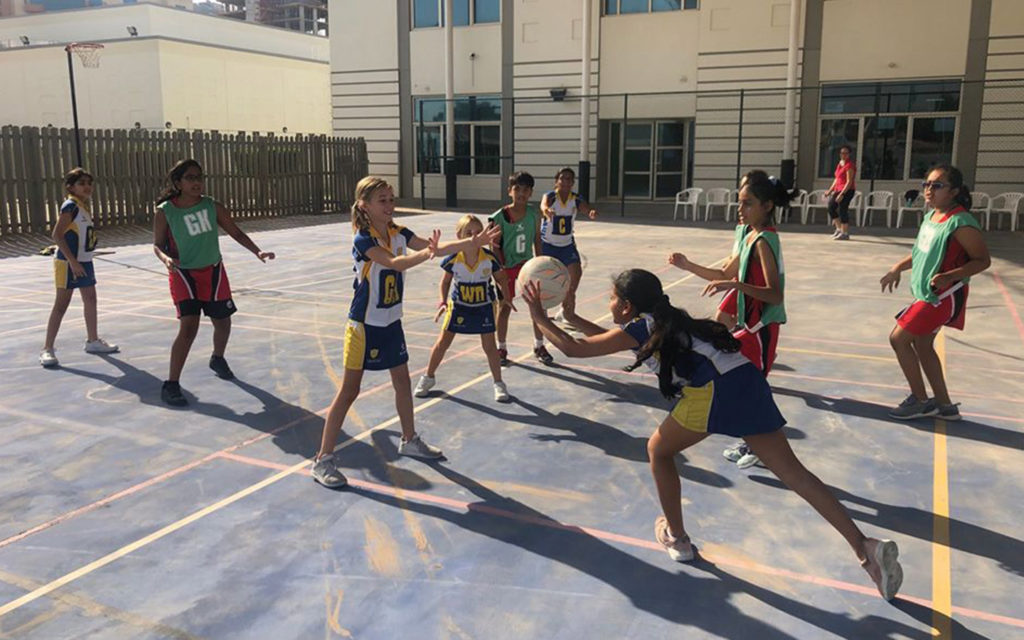 Students involved in sports activities at Regent International Private School