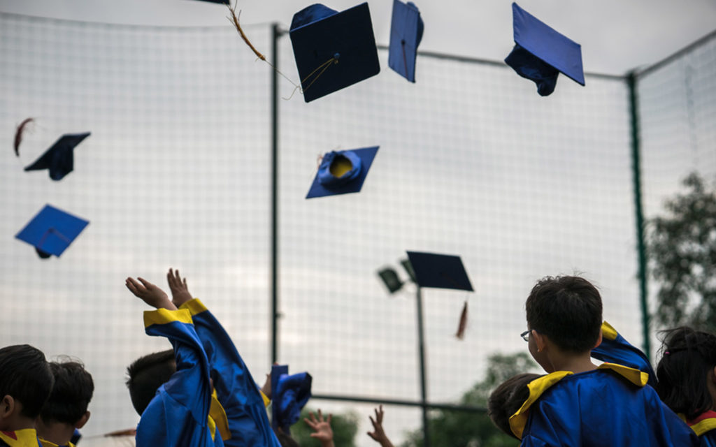 Delta English School Sharjah organizes an annual Kindergarten Graduation Day