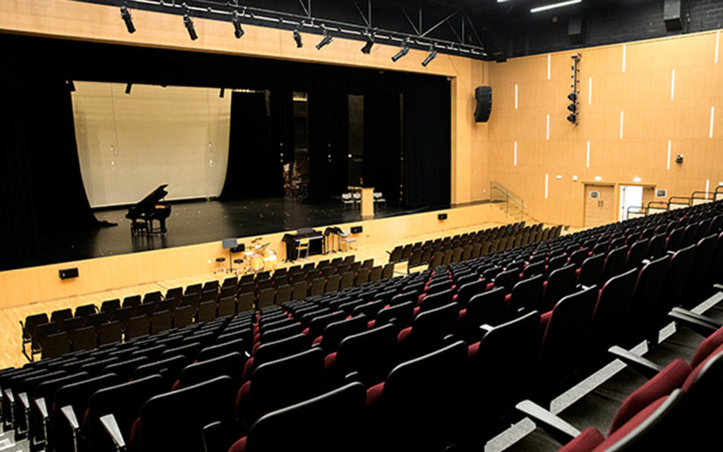 NLCS Dubai has a state-of-the-art multipurpose auditorium on campus