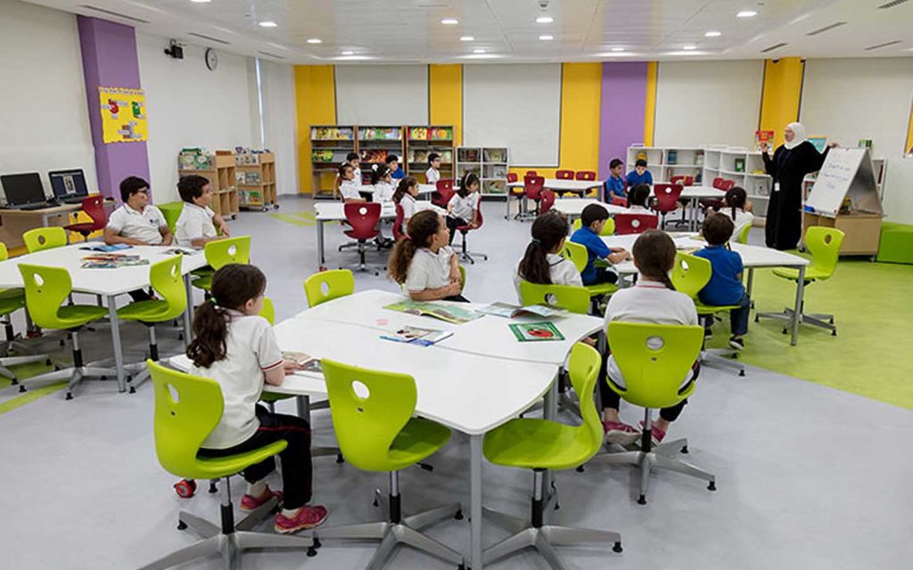 Classroom in ASCS Maliha