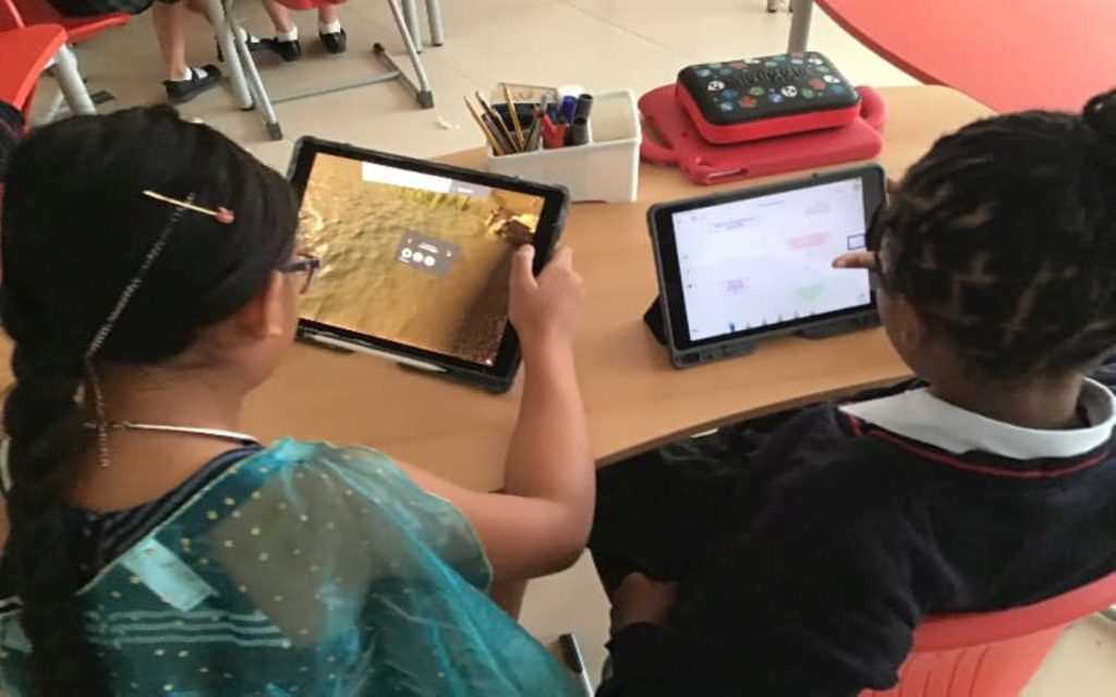 Use of ICT devices in Kings' School AL Barsha classrooms