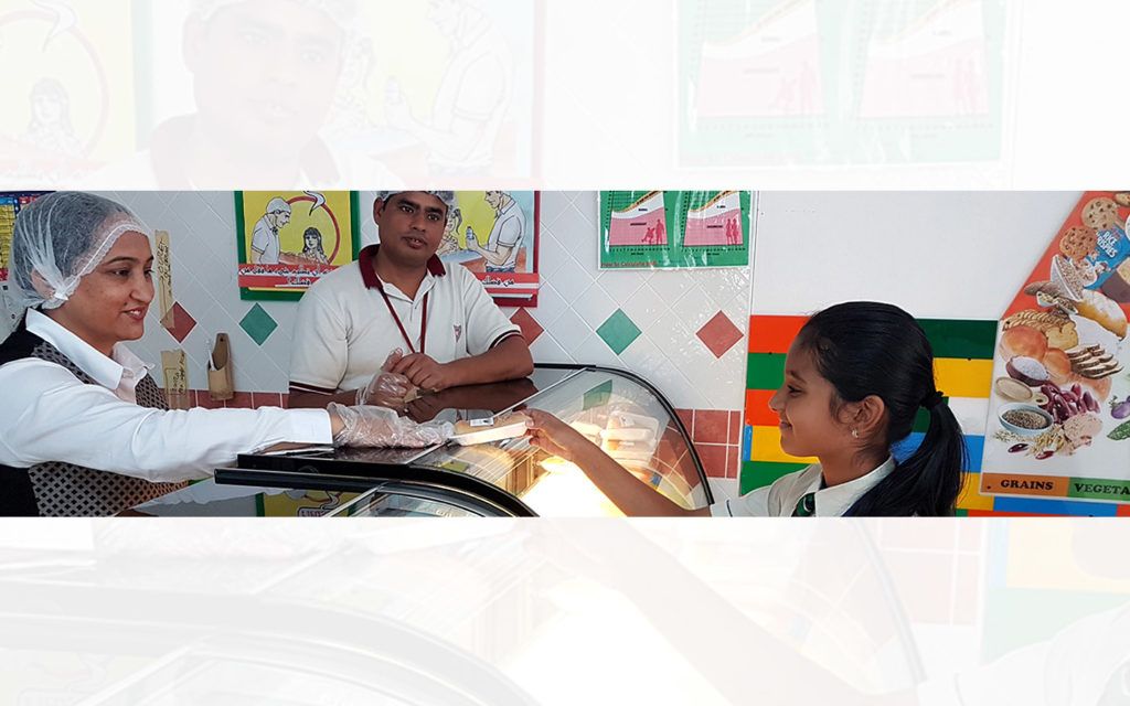 Canteen facility at Indian International School